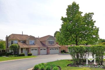 Frenchmans Cove subdivision in Arlington Heights, IL