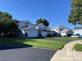 Hillcrest Point subdivision in Wheeling, IL