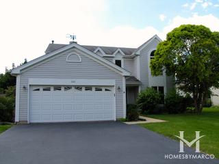 Chasewood subdivision in Lake Zurich, IL