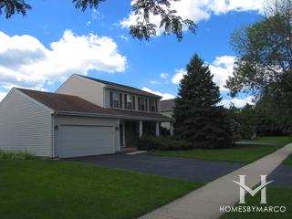 Chasewood subdivision in Lake Zurich, IL