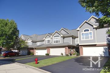 Checker Place subdivision in Buffalo Grove, IL