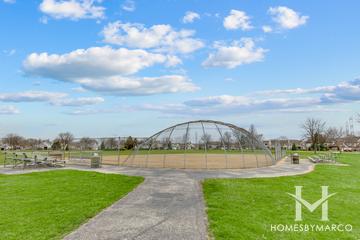 Old Farm Village subdivision in Buffalo Grove, IL