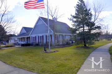 Old Farm Village subdivision in Buffalo Grove, IL