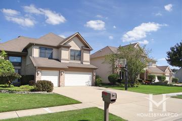 Prairie Grove subdivision in Buffalo Grove, IL