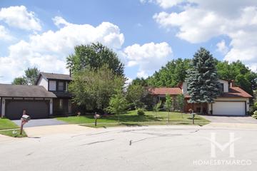 Ridgewood subdivision in Buffalo Grove, IL