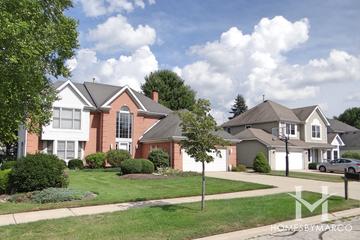 Roslyn Woods subdivision in Buffalo Grove, IL