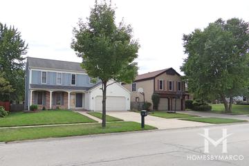 Strathmore Grove East subdivision in Buffalo Grove, IL