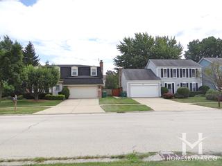 Strathmore Grove East subdivision in Buffalo Grove, IL