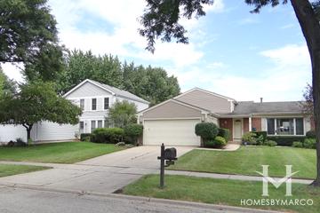 Strathmore Grove East subdivision in Buffalo Grove, IL