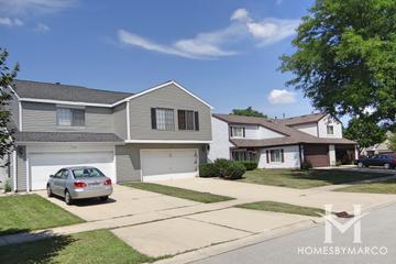 Summerset subdivision in Buffalo Grove, IL