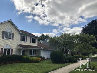 Butterfield Estates subdivision in Aurora, IL