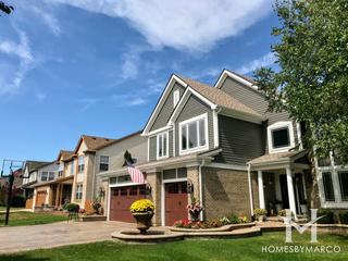 Cambridge Chase subdivision in Aurora, IL