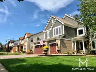 Cambridge Chase subdivision in Aurora, IL
