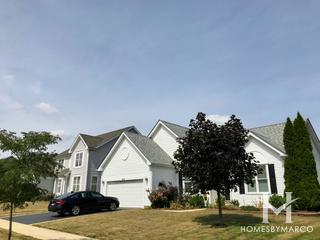 Chicory Place subdivision in Aurora, IL