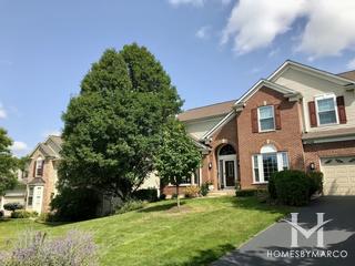Country Club Village subdivision in Aurora, IL