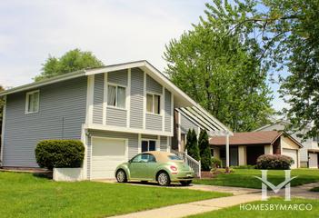 Fox Croft subdivision in Aurora, IL