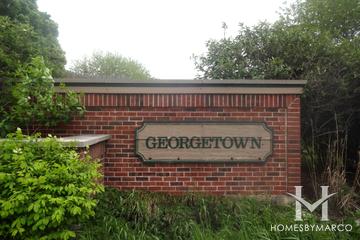 Georgetown subdivision in Aurora, IL