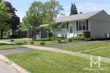 Heritage subdivision in Aurora, IL