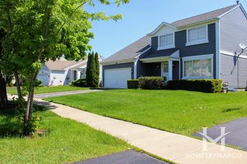 Heritage subdivision in Aurora, IL