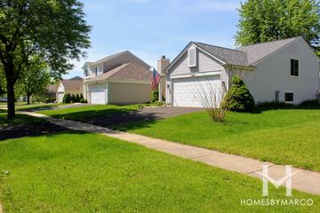 Heritage subdivision in Aurora, IL