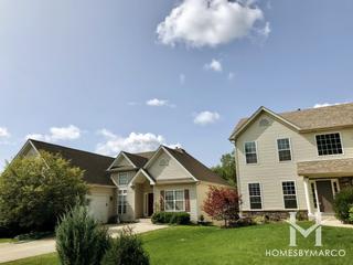 Old Eola Estates subdivision in Aurora, IL
