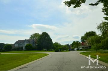 Glennshire subdivision in Hawthorn Woods, IL