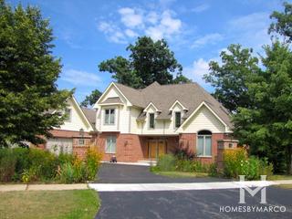 Glennshire subdivision in Hawthorn Woods, IL