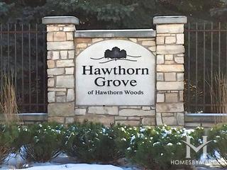 Hawthorn Grove subdivision in Hawthorn Woods, IL