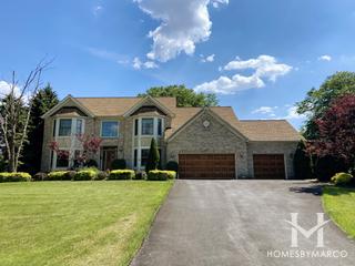 Hawthorn Knolls subdivision in Hawthorn Woods, IL