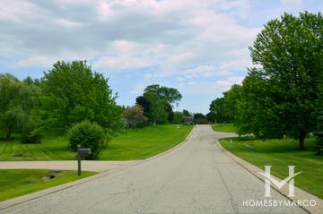 Hillside Estates subdivision in Hawthorn Woods, IL