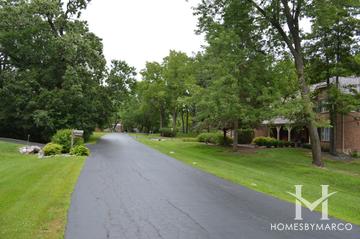 Edgewood Pond subdivision in Long Grove, IL