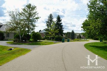 Highland Pines subdivision in Long Grove, IL