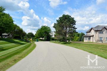 Highland Pines subdivision in Long Grove, IL