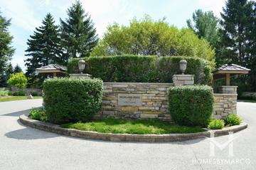 Highland Pines subdivision in Long Grove, IL