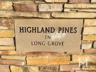 Highland Pines subdivision in Long Grove, IL