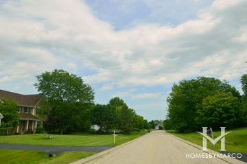 Legend Knolls subdivision in Hawthorn Woods, IL
