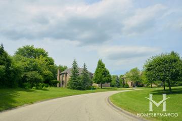 Park Place Estates subdivision in Hawthorn Woods, IL