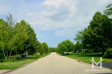 Park Place Estates subdivision in Hawthorn Woods, IL