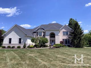 The Enclave subdivision in Hawthorn Woods, IL