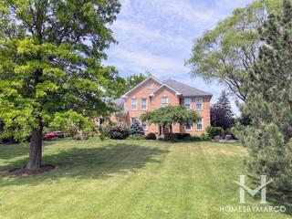 Thornfield Estates subdivision in Hawthorn Woods, IL