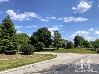 Tiffany Estates subdivision in Hawthorn Woods, IL