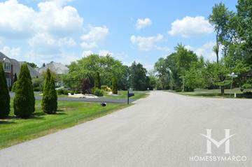 Oak Island subdivision in Long Grove, IL