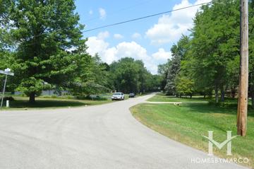 Oak Island subdivision in Long Grove, IL