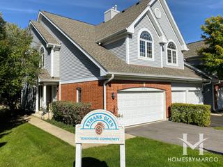 Ethans Glen subdivision in Palatine, IL