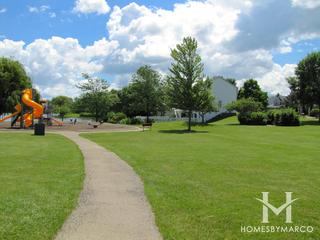 Wooded Glen subdivision in Grayslake, IL