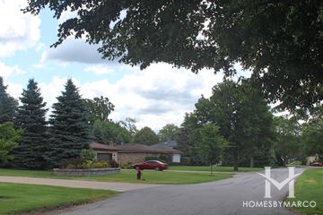 Arlingdale subdivision in Arlington Heights, IL