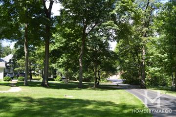 Woods End subdivision in Long Grove, IL