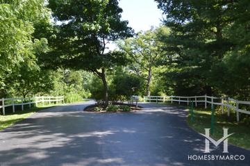 Woods End subdivision in Long Grove, IL