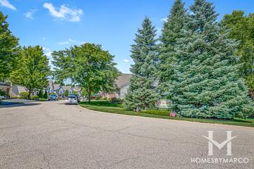 Woodland Green subdivision in Fox Lake, IL