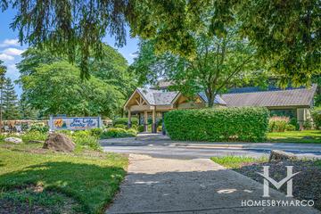 Woodland Green subdivision in Fox Lake, IL